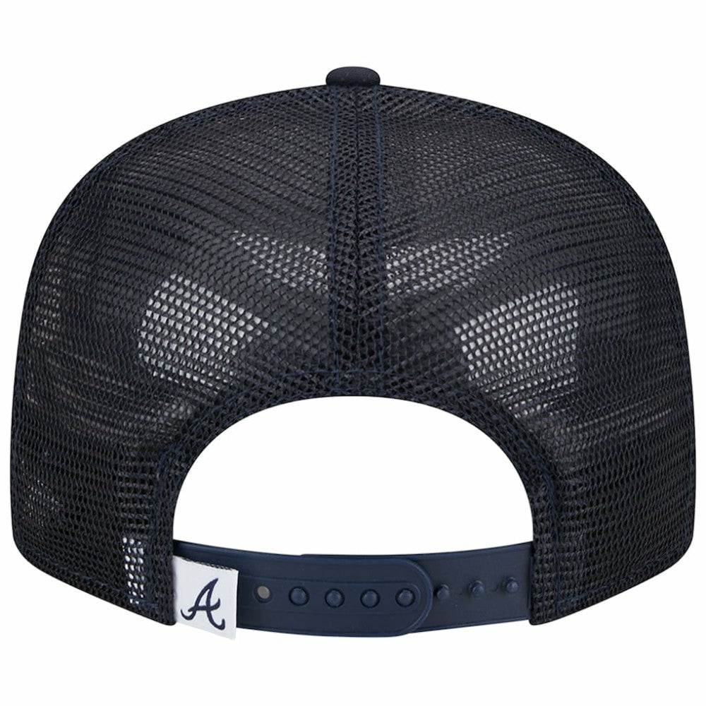 Atlanta Braves New Era Team Color Trucker 9FIFTY Snapback Hat Sale