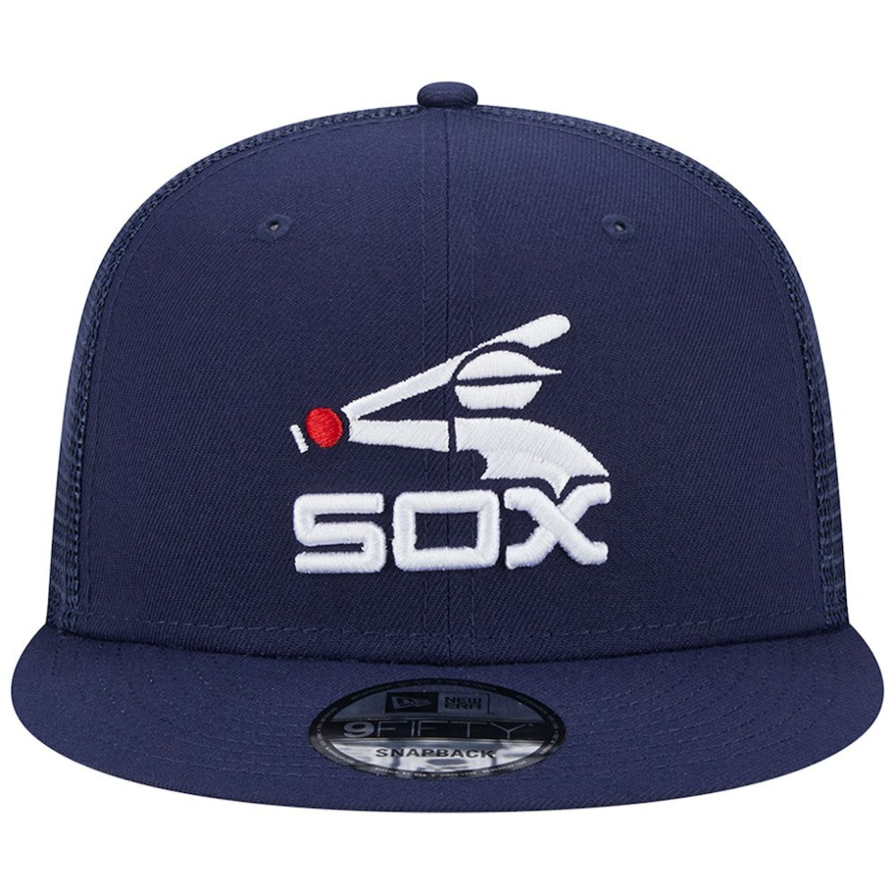 Chicago White Sox New Era Cooperstown Collection Team Color Trucker 9FIFTY Snapback Hat Online