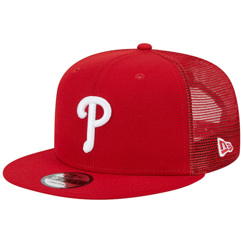 Philadelphia Phillies New Era Team Color Trucker 9FIFTY Snapback Hat Sale