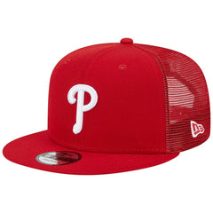 Philadelphia Phillies New Era Team Color Trucker 9FIFTY Snapback Hat Sale