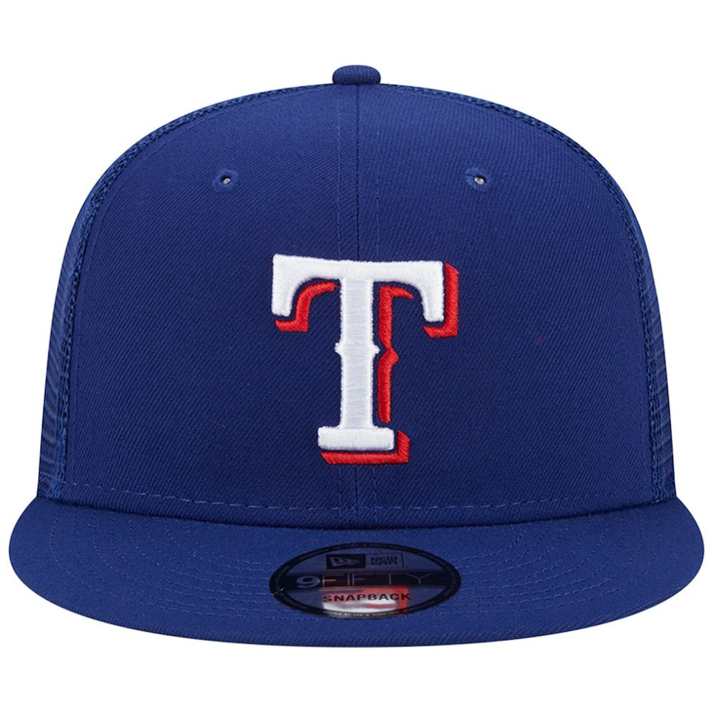 Texas Rangers New Era Team Color Trucker 9FIFTY Snapback Hat for sale
