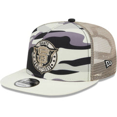 San Francisco Giants New Era Chrome Camo A-Frame 9FIFTY Trucker Snapback Hat discount