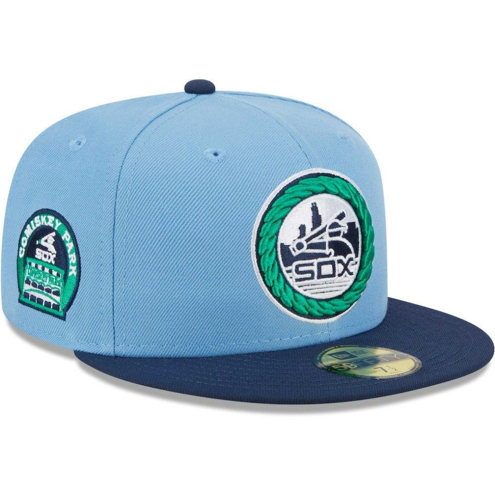 Chicago White Sox New Era Green Undervisor 59FIFTY Fitted Hat Sale