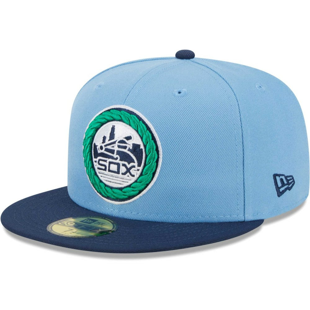 Chicago White Sox New Era Green Undervisor 59FIFTY Fitted Hat Sale