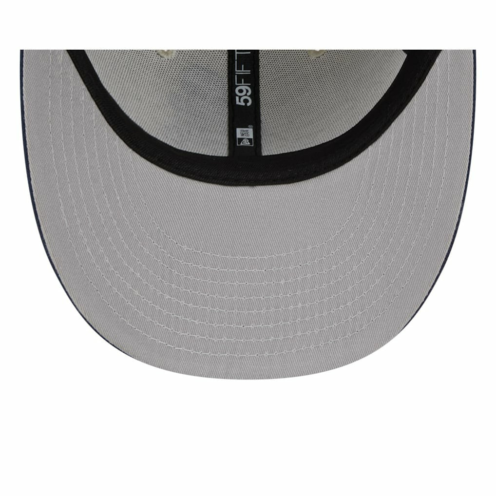 Dallas Cowboys New Era 2023 Sideline Historic Low Profile 59FIFTY Fitted Hat Cream/Navy - NFL