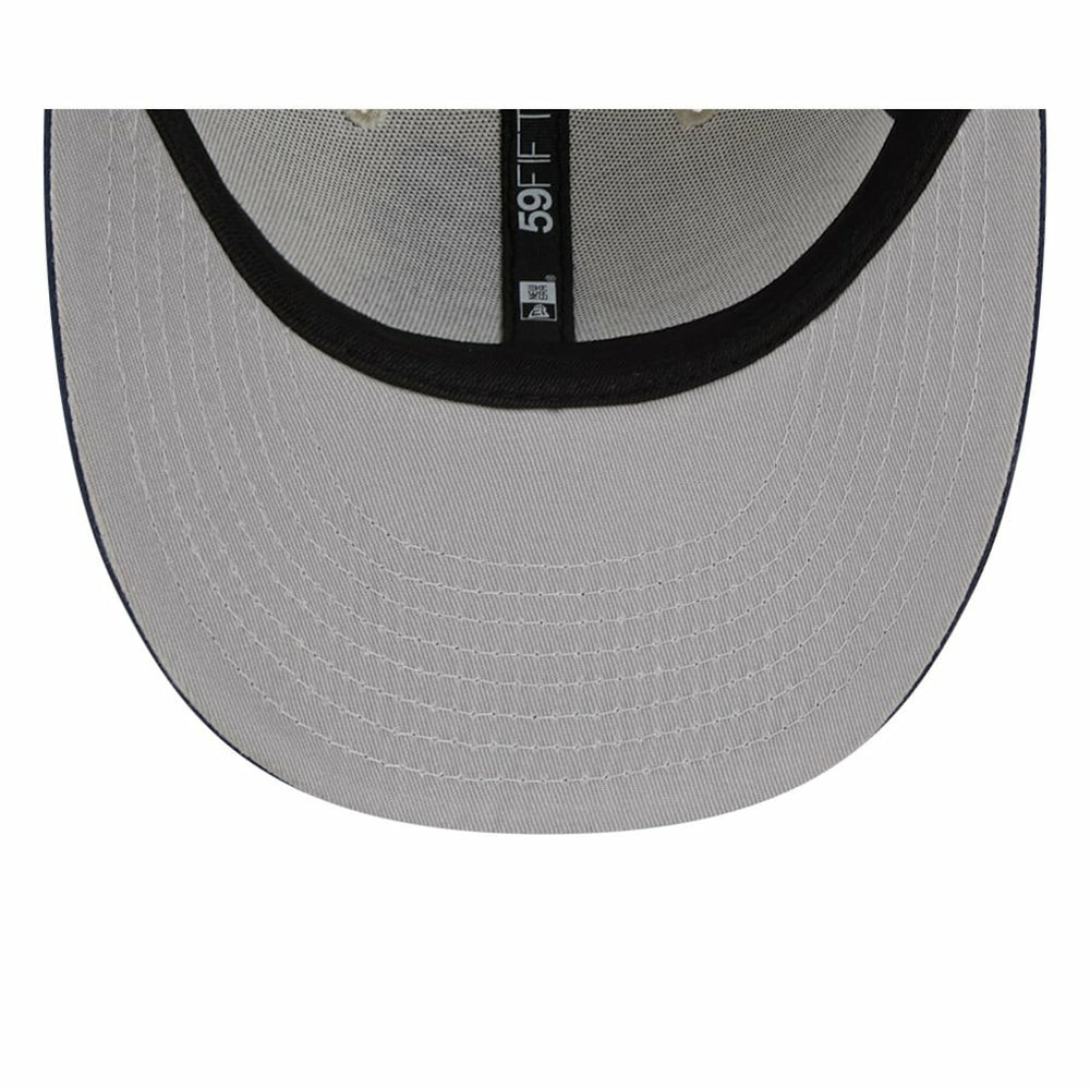 Dallas Cowboys New Era 2023 Sideline Historic Low Profile 59FIFTY Fitted Hat Cream/Navy - NFL