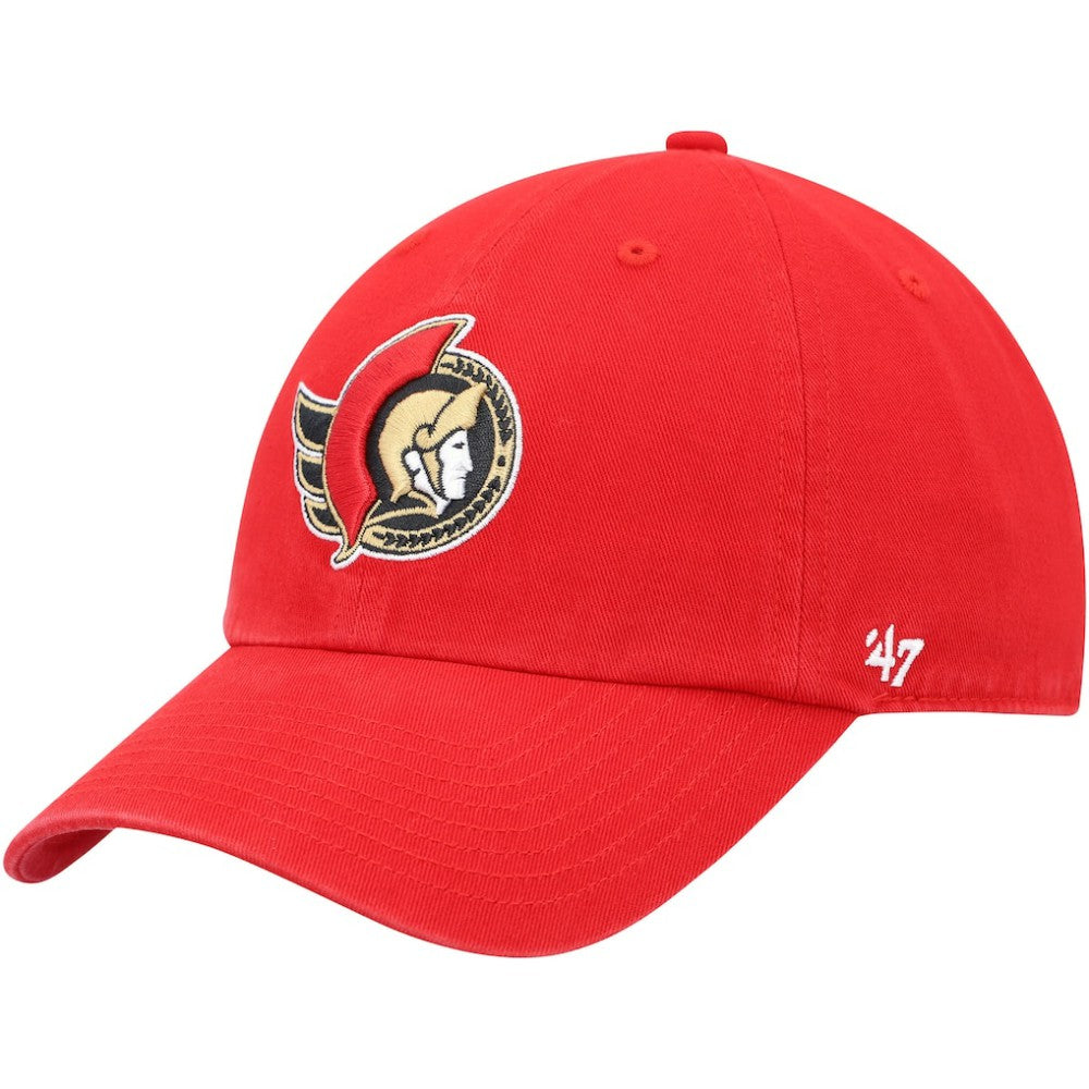 Ottawa Senators - '47 Team Clean Up Adjustable Hat Red