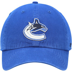 Vancouver Canucks - '47 Team Clean Up Adjustable Hat Blue