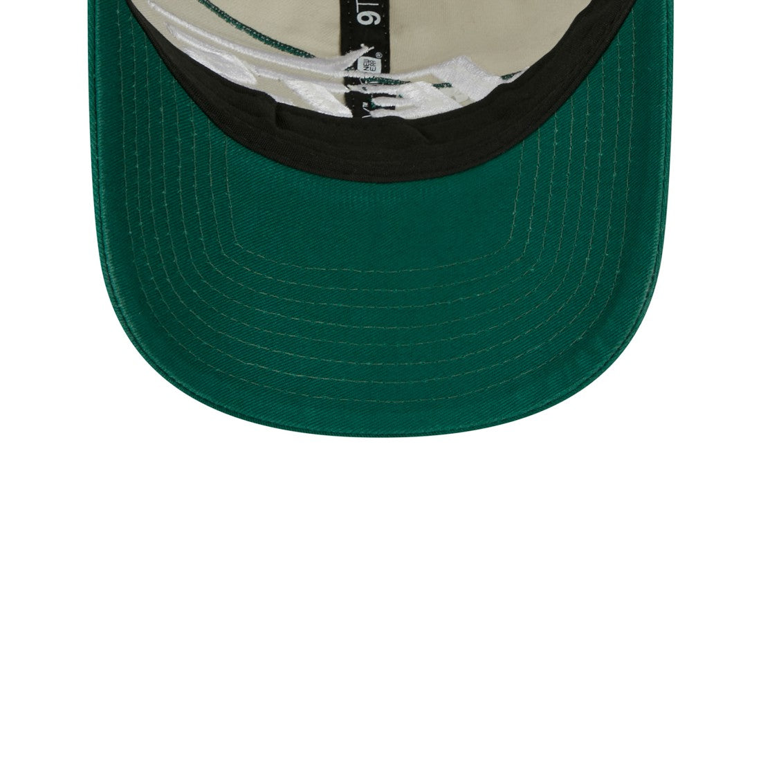New York Jets New Era 2023 Sideline Historic 9TWENTY Adjustable Hat Cream/Green - NFL