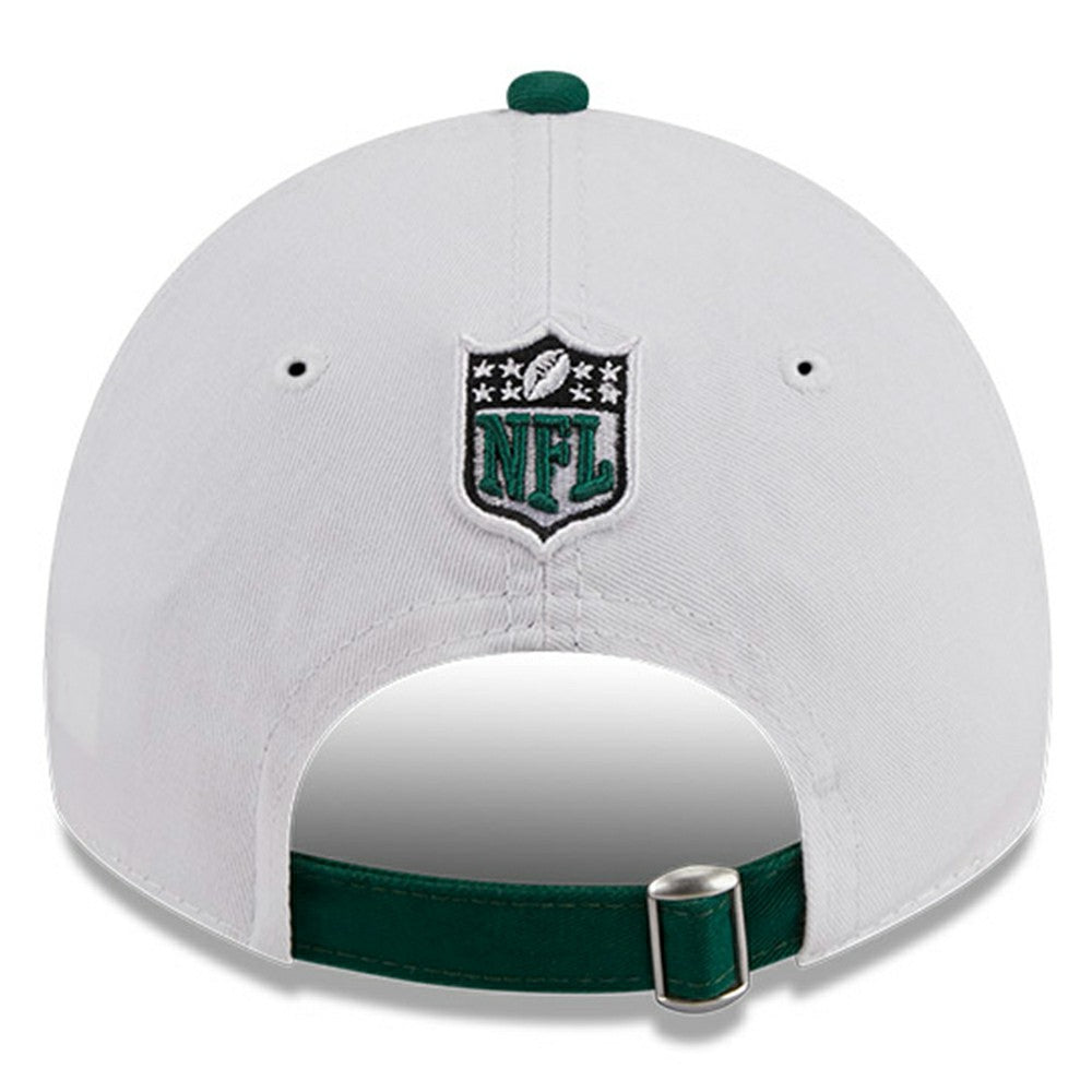 New York Jets New Era 2023 Sideline 9TWENTY Adjustable Hat White/Green - NFL
