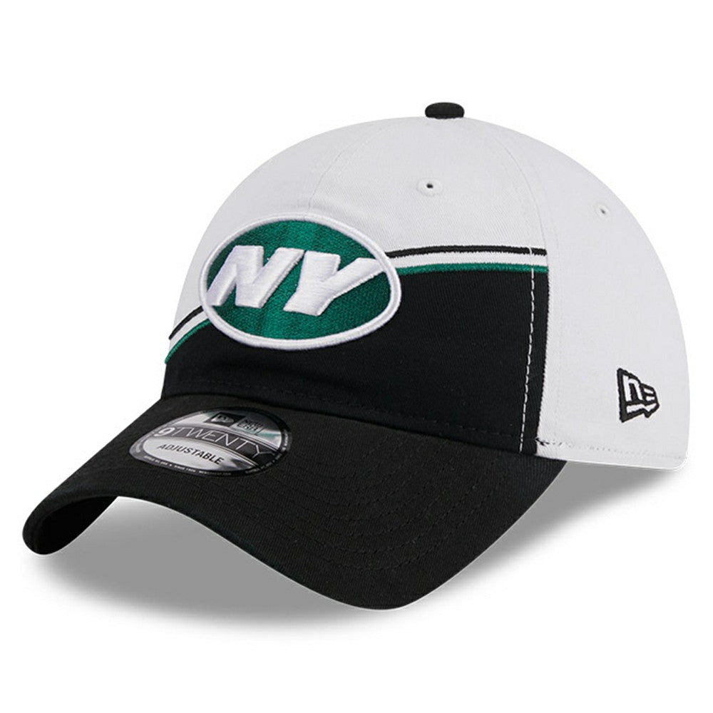 New York Jets New Era 2023 Sideline 9TWENTY Adjustable Hat White/Black - NFL