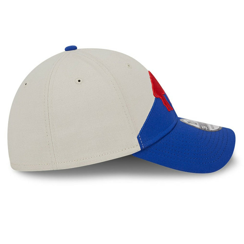 Buffalo Bills New Era 2023 Sideline Historic 39THIRTY Flex Hat Cream/Royal - NFL