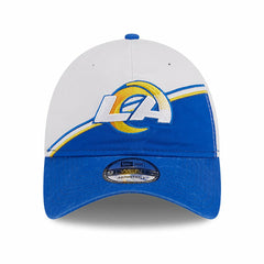 Los Angeles Rams New Era Youth 2023 Sideline 9TWENTY Adjustable Hat White/Royal - NFL