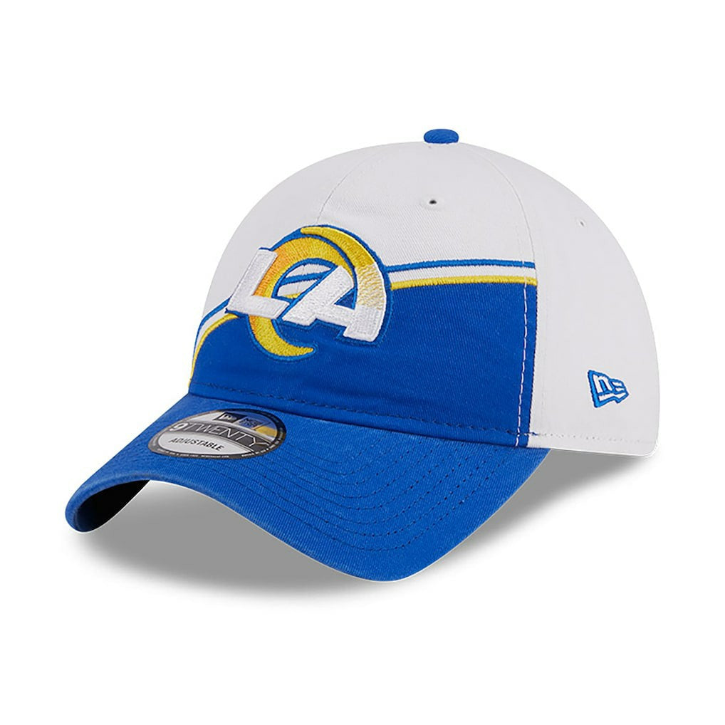 Los Angeles Rams New Era Youth 2023 Sideline 9TWENTY Adjustable Hat White/Royal - NFL