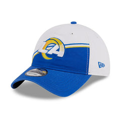Los Angeles Rams New Era Youth 2023 Sideline 9TWENTY Adjustable Hat White/Royal - NFL