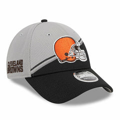 Cleveland Browns New Era 2023 Sideline 9FORTY Adjustable Hat Gray/Black - NFL