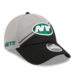 New York Jets New Era 2023 Sideline 9FORTY Adjustable Hat Gray/Black - NFL