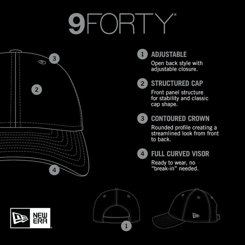 Cleveland Browns New Era 2023 Sideline 9FORTY Adjustable Hat White/Brown - NFL