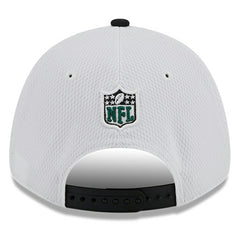 New York Jets New Era 2023 Sideline 9FORTY Adjustable Hat White/Black - NFL