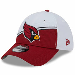 Arizona Cardinals New Era 2023 Sideline 39THIRTY Flex Hat White/Cardinal - NFL