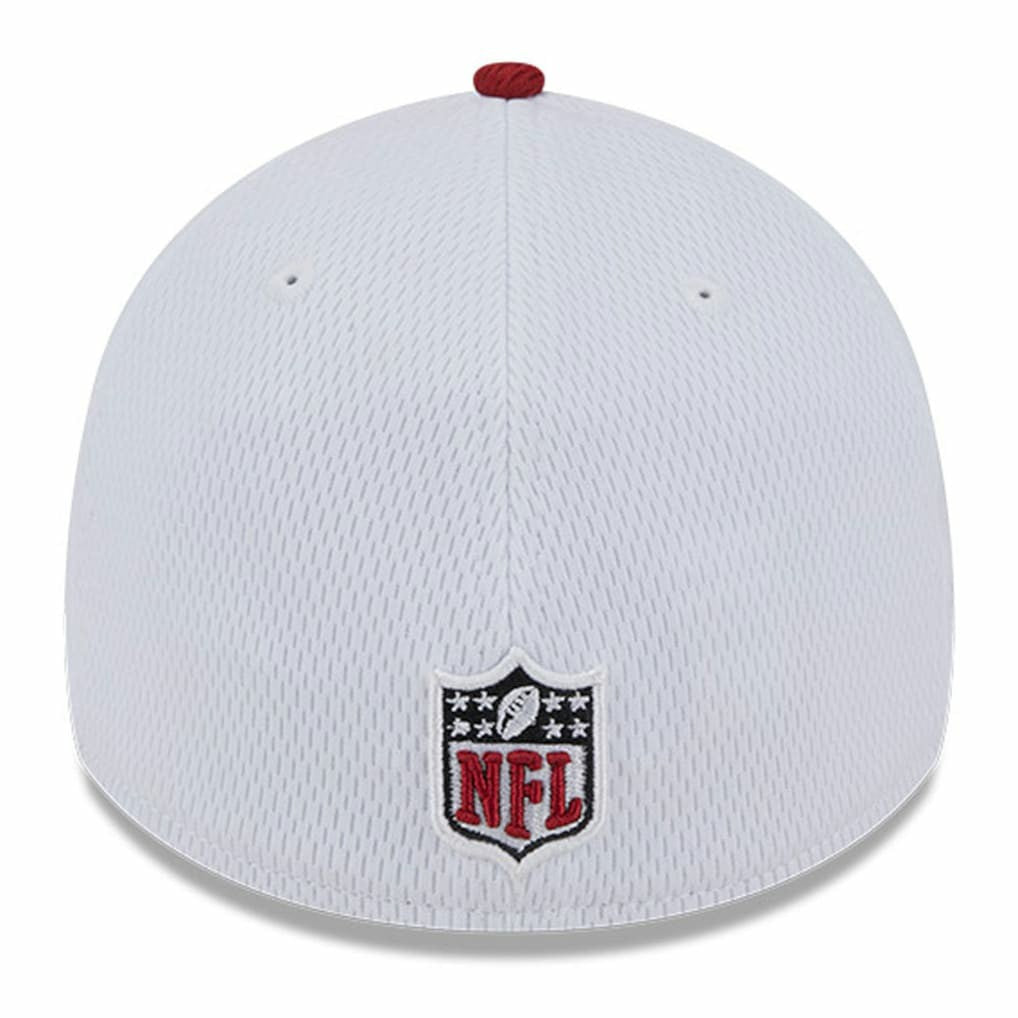 Arizona Cardinals New Era 2023 Sideline 39THIRTY Flex Hat White/Cardinal - NFL