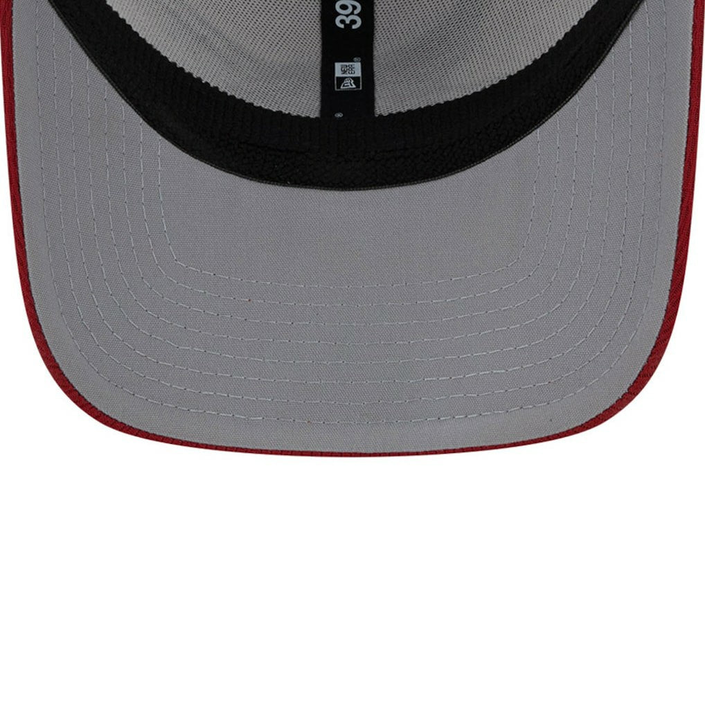 Arizona Cardinals New Era 2023 Sideline 39THIRTY Flex Hat White/Cardinal - NFL