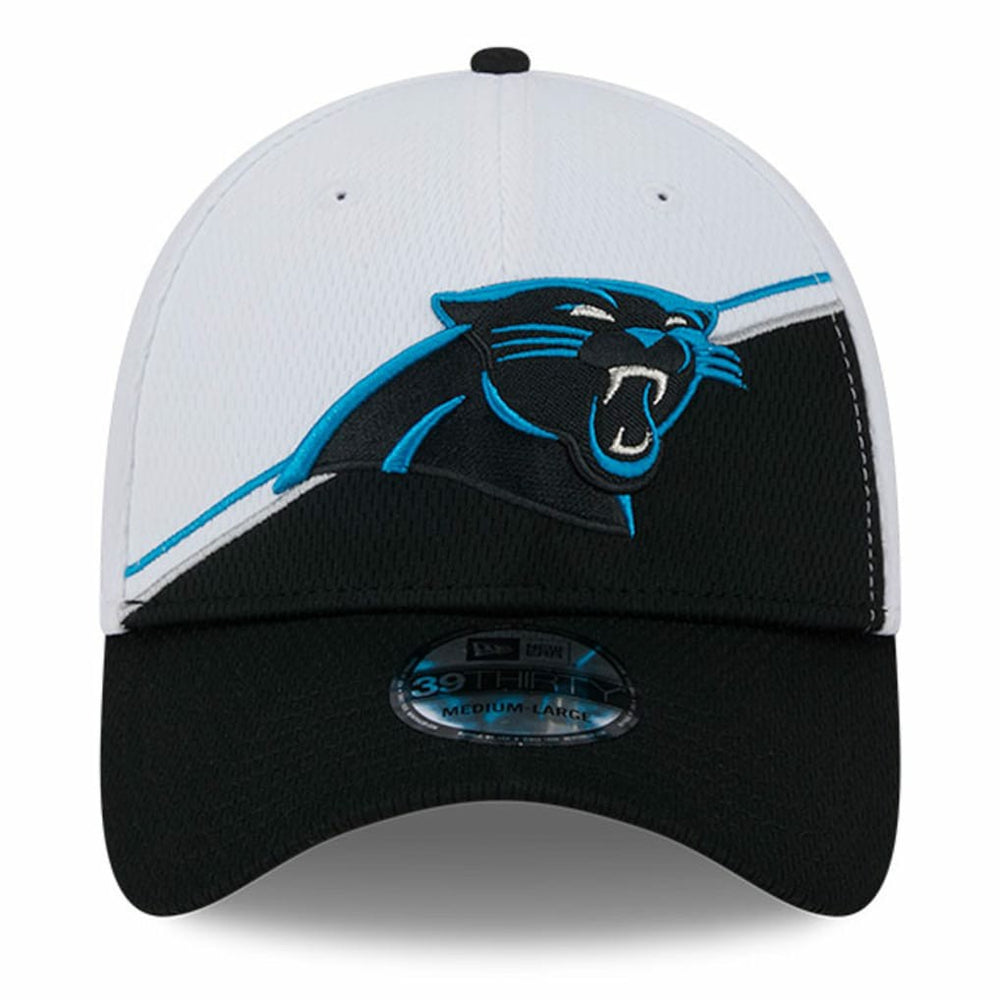Carolina Panthers New Era 2023 Sideline 39THIRTY Flex Hat White/Black - NFL