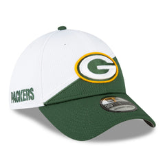 Green Bay Packers New Era 2023 Sideline 39THIRTY Flex Hat White/Green - NFL