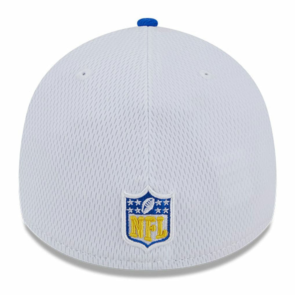 Los Angeles Rams New Era 2023 Sideline 39THIRTY Flex Hat White/Royal - NFL