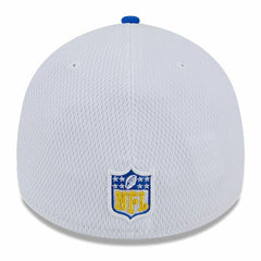 Los Angeles Rams New Era 2023 Sideline 39THIRTY Flex Hat White/Royal - NFL