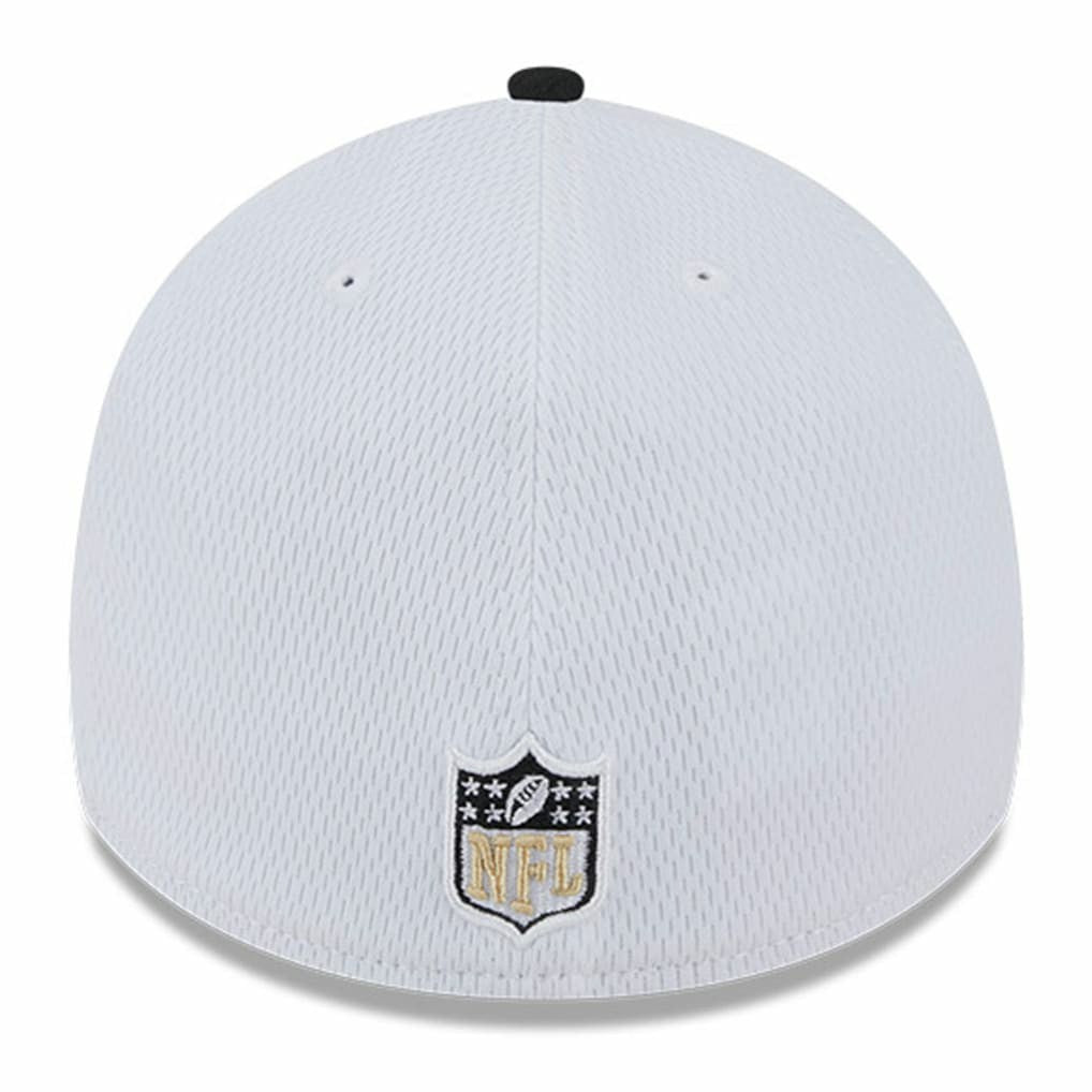 New Orleans Saints New Era 2023 Sideline 39THIRTY Flex Hat White/Black - NFL