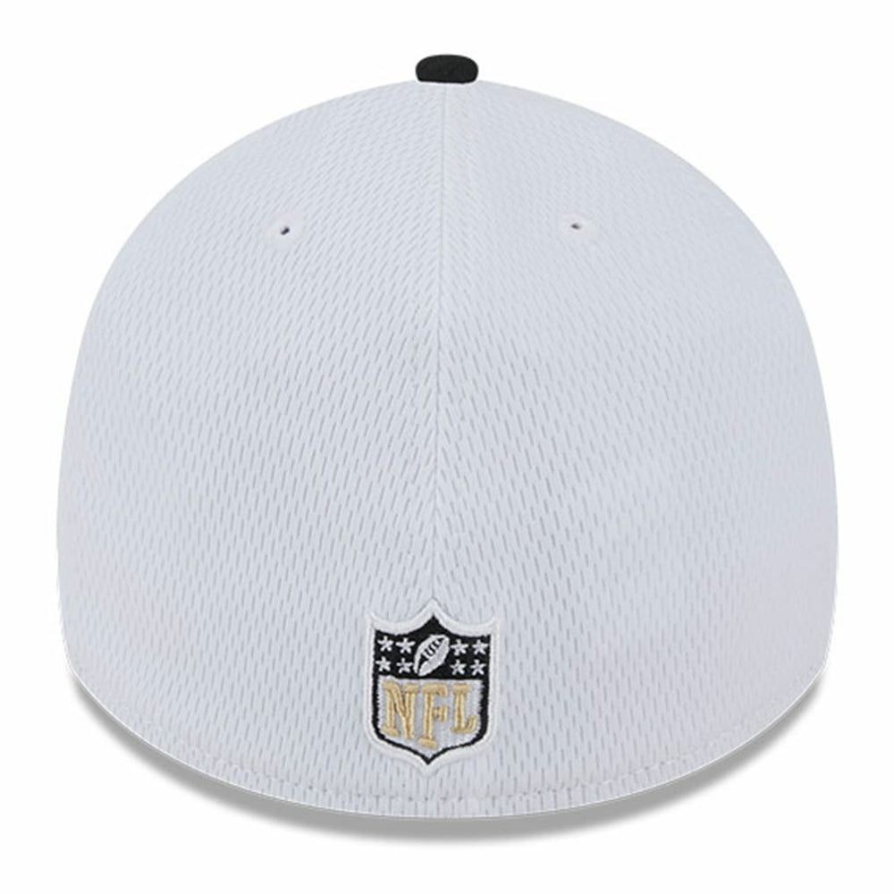 New Orleans Saints New Era 2023 Sideline 39THIRTY Flex Hat White/Black - NFL