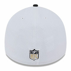 New Orleans Saints New Era 2023 Sideline 39THIRTY Flex Hat White/Black - NFL