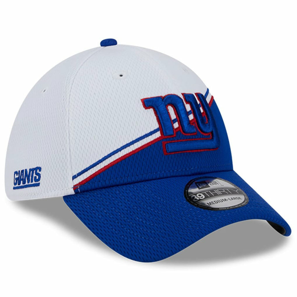 New York Giants New Era 2023 Sideline 39THIRTY Flex Hat White/Royal - NFL