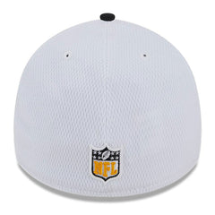 Pittsburgh Steelers New Era 2023 Sideline 39THIRTY Flex Hat White/Black - NFL