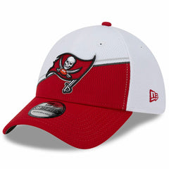 Tampa Bay Buccaneers New Era 2023 Sideline 39THIRTY Flex Hat White/Red - NFL