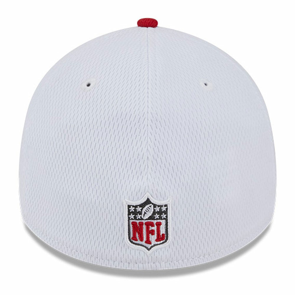 Tampa Bay Buccaneers New Era 2023 Sideline 39THIRTY Flex Hat White/Red - NFL