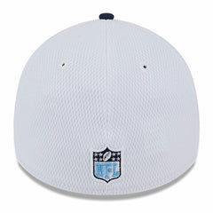 Tennessee Titans New Era 2023 Sideline 39THIRTY Flex Hat White/Navy - NFL