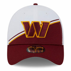 Washington Commanders New Era 2023 Sideline 39THIRTY Flex Hat White/Burgundy - NFL