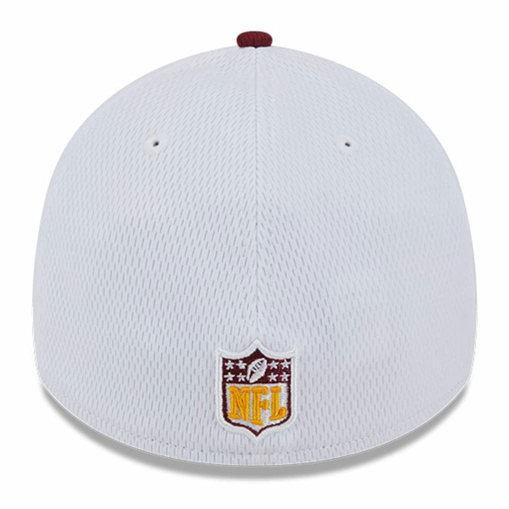 Washington Commanders New Era 2023 Sideline 39THIRTY Flex Hat White/Burgundy - NFL