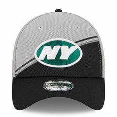 New York Jets New Era 2023 Sideline 39THIRTY Flex Hat Gray/Black - NFL