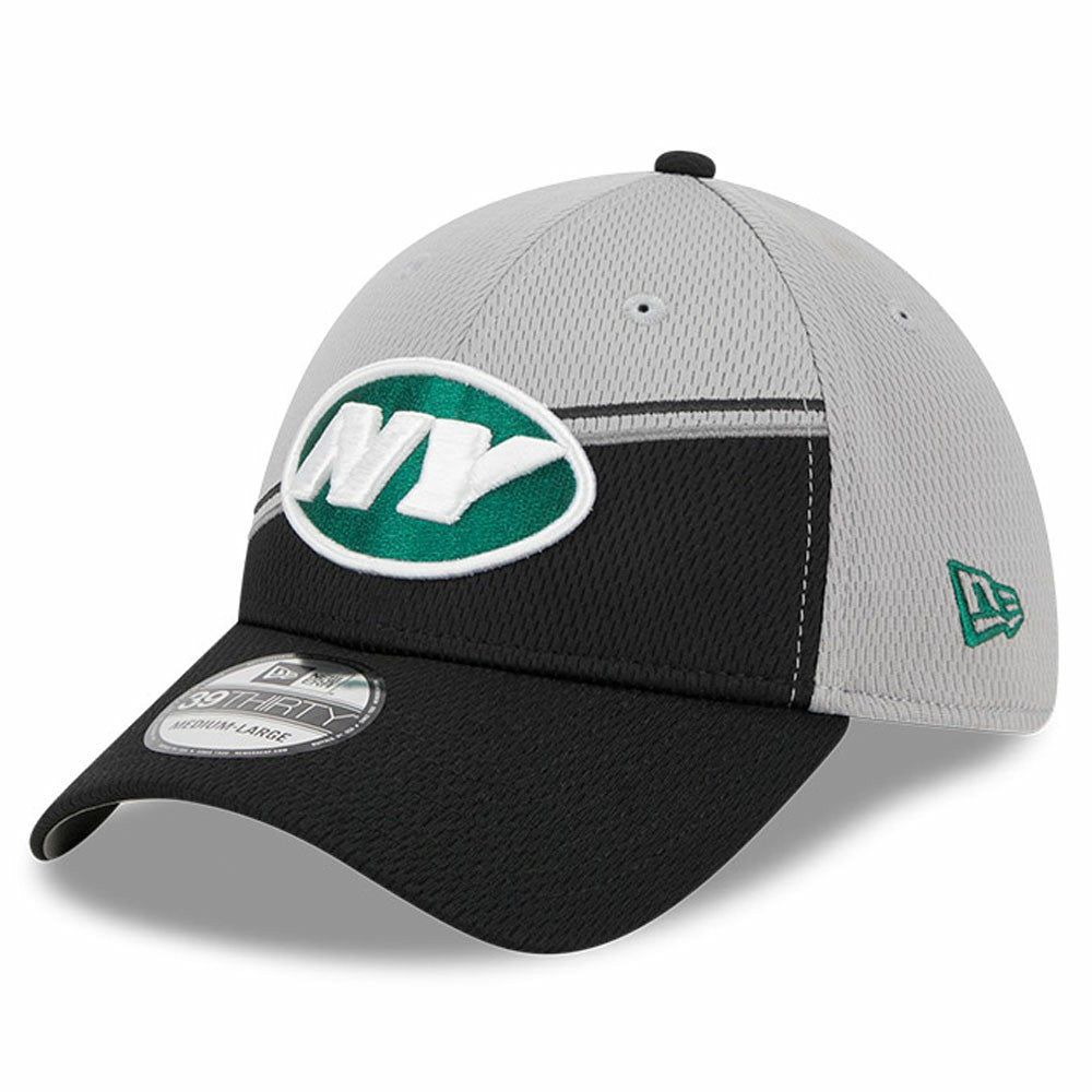 New York Jets New Era 2023 Sideline 39THIRTY Flex Hat Gray/Black - NFL