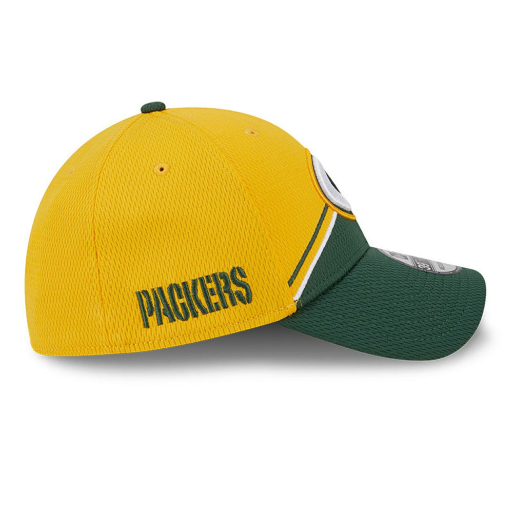 Green Bay Packers New Era 2023 Sideline 39THIRTY Flex Hat Gold/Green - NFL