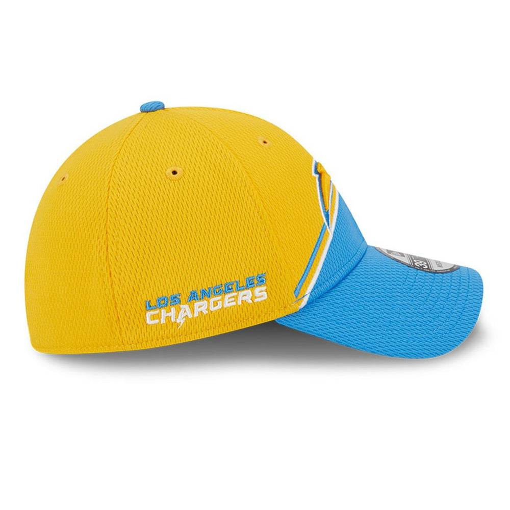 Los Angeles Chargers New Era 2023 Sideline 39THIRTY Flex Hat Gold/Powder Blue - NFL