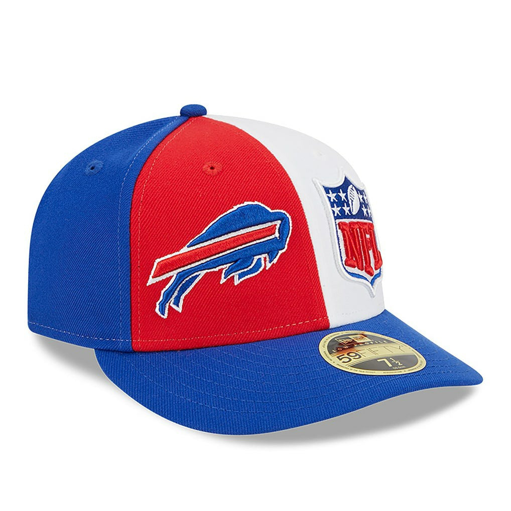 Buffalo Bills New Era 2023 Sideline Low Profile 59FIFTY Fitted Hat Red/Royal - NFL