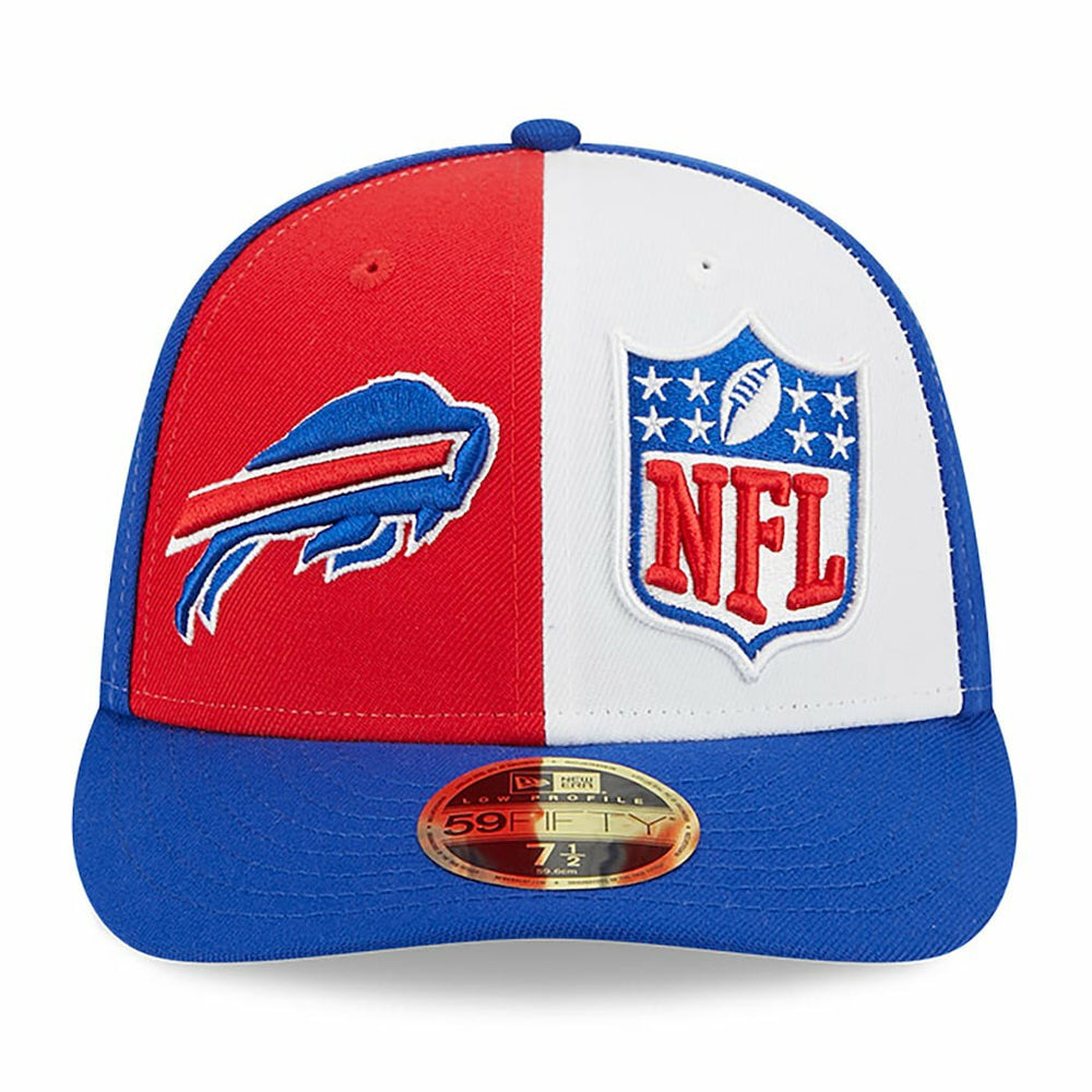 Buffalo Bills New Era 2023 Sideline Low Profile 59FIFTY Fitted Hat Red/Royal - NFL