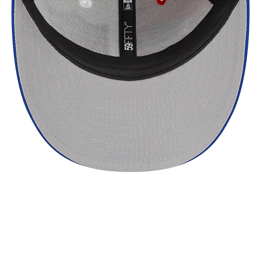 Buffalo Bills New Era 2023 Sideline Low Profile 59FIFTY Fitted Hat Red/Royal - NFL