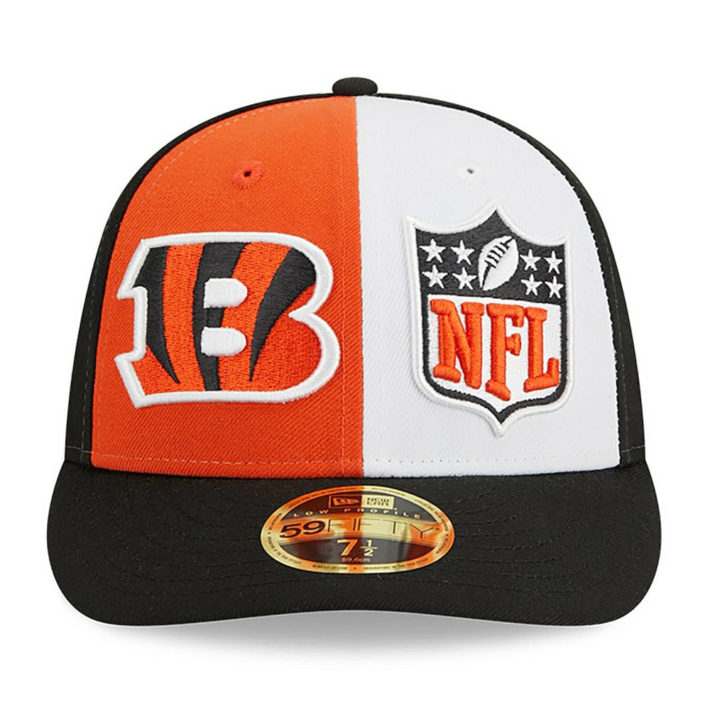 Cincinnati Bengals New Era 2023 Sideline Low Profile 59FIFTY Fitted Hat Orange/Black - NFL