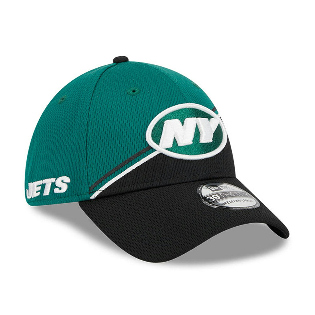 New York Jets New Era 2023 Sideline 39THIRTY Flex Hat Green/Black - NFL