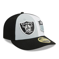 Las Vegas Raiders New Era 2023 Sideline Low Profile 59FIFTY Fitted Hat Gray/Black - NFL